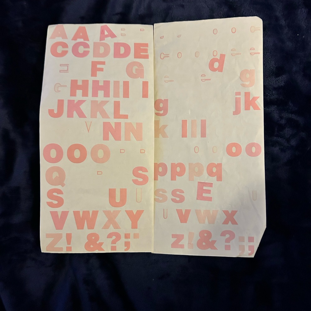 Alphabet Sticker Set - Multicolor - Picture 8 of 10